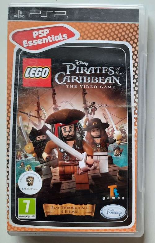 Pirates of the discount caribbean lego psp